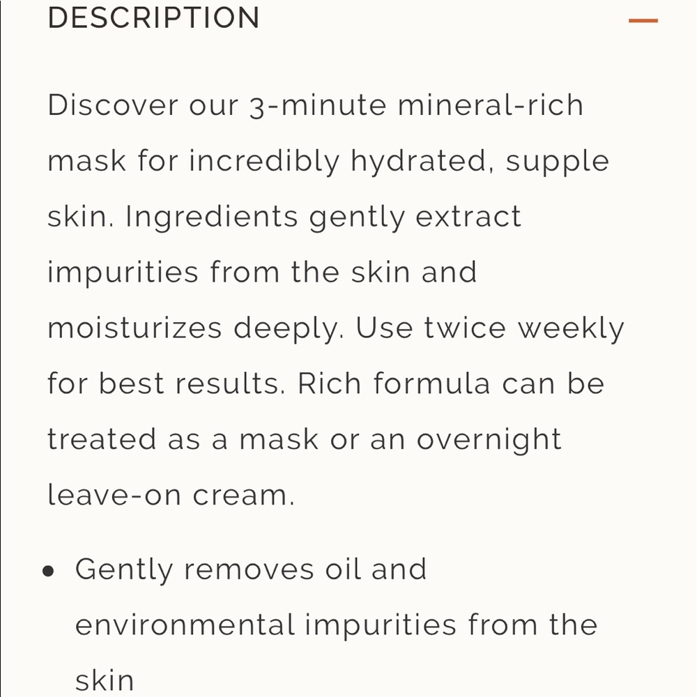 5 for $25-Ahava Hydration Creme Mask - Picture 6 of 8